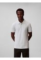 Polo Gris Clásico Con Monograma Bordado Calvin Klein de Calvin Klein