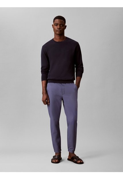 Pantalón Azul Slim Tech Pull-on Calvin Klein