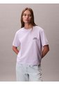 Camiseta Lila Boxy Con Logo Gráfico Calvin Klein de Calvin Klein