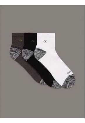 Pack Gris De 3 Medias Cotton Cushi Calvin Klein