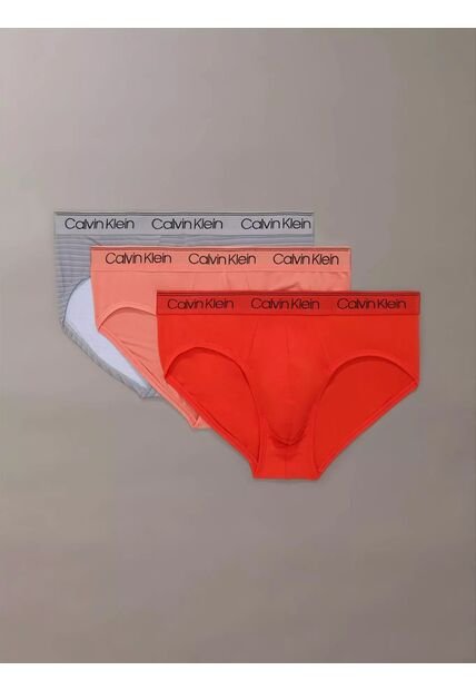 Pack Multicolor De 3 Slip - Micro Stretch Calvin Klein