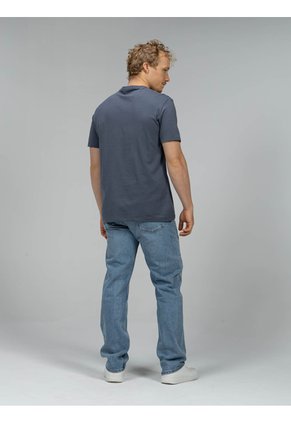 Camiseta Gris Standard Logo Calvin Klein