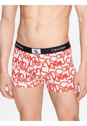 Bóxer Blanco Corto Con Estampado Hombre Calvin Klein Calvin Klein