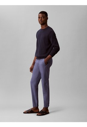 Pantalón Azul Slim Tech Pull-on Calvin Klein