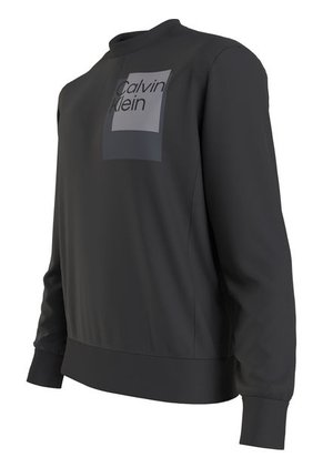 Saco Negro Con Logo Superpuesto Calvin Klein