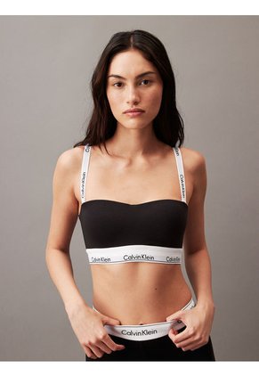 Bralette Negro Sin Tirantes - Modern Cotton Calvin Klein