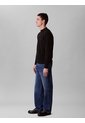 Saco Negro Tejido Con Cuello Redondo Calvin Klein de Calvin Klein