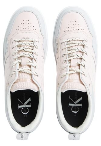 Tenis Deportivas Con Logo Mujer Rosa Calvin Klein Calvin Klein