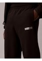 Jogger Negro De Felpa Francesa Con Logo Calvin Klein de Calvin Klein