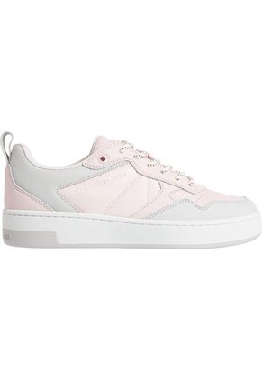Tenis Deportivas Con Logo Mujer Rosa Calvin Klein