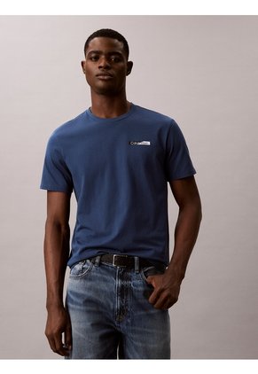 Camiseta Negra Con Logo Calvin Klein
