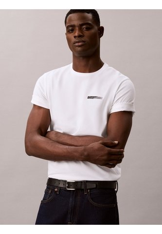 Camiseta Blanca Con Logo Calvin Klein Calvin Klein