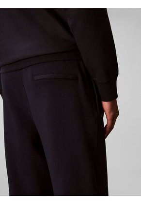 Jogger Azul De Felpa Con Monograma Calvin Klein