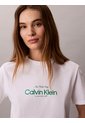 Camiseta Blanca Clásica Con Logo Calvin Klein de Calvin Klein