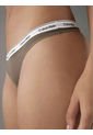 Pantie Verde Tipo Tanga - Modern Logo Calvin Klein de Calvin Klein