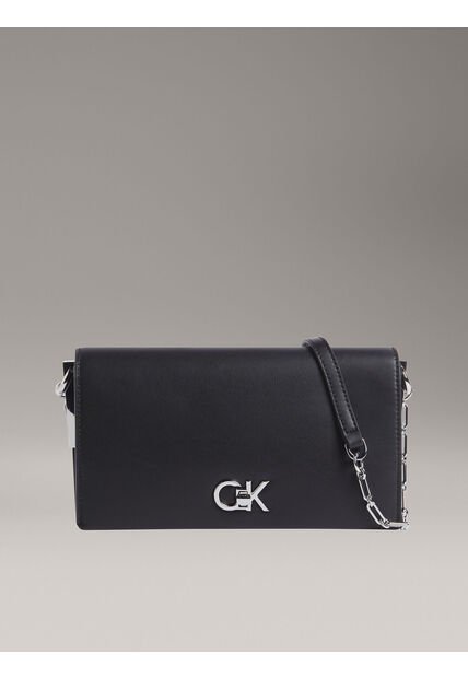 Mini Negro Bolso Relock Convertible Calvin Klein