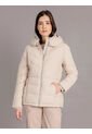 Chaqueta Beige Puffer Con Capota Calvin Klein de Calvin Klein