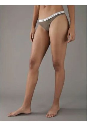 Pantie Verde Tipo Tanga - Modern Logo Calvin Klein