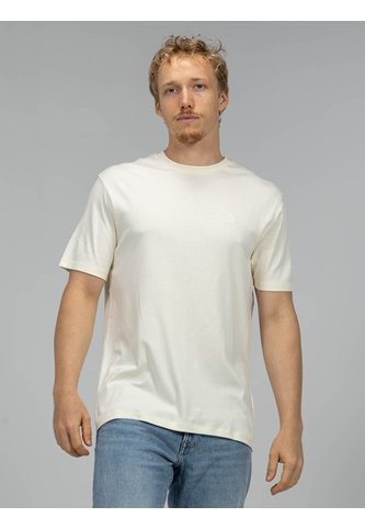 Camiseta Beige De Algodón Supima Con Logo Calvin Klein Calvin Klein