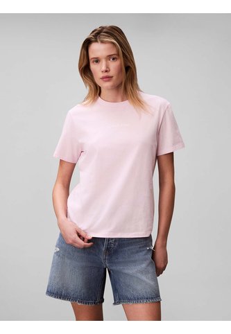 Camiseta Rosada Con Logo Calvin Klein Calvin Klein