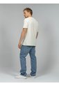Camiseta Beige De Algodón Supima Con Logo Calvin Klein de Calvin Klein