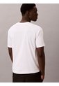 Camiseta Blanca Con Franjas Deportivas Calvin Klein de Calvin Klein