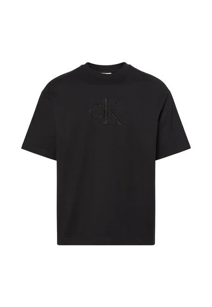 Camiseta Negra Con Logotipo Hero Calvin Klein
