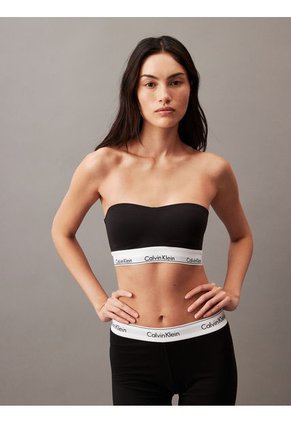 Bralette Negro Sin Tirantes - Modern Cotton Calvin Klein