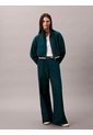Chaqueta Verde Tipo Track De Tejido Plano Calvin Klein de Calvin Klein