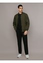 Chaqueta Verde Quilted Baseball Con Cremallera Calvin Klein de Calvin Klein