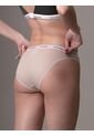 Pantie Beige Tipo Bikini Clásicas - Modern Logo Calvin Klein de Calvin Klein