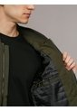 Chaqueta Verde Quilted Baseball Con Cremallera Calvin Klein de Calvin Klein