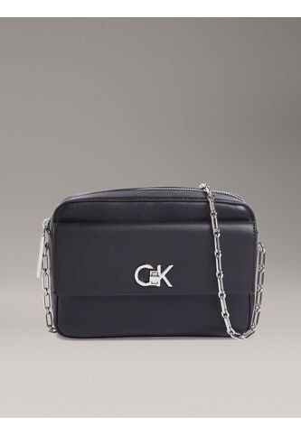 Bolso Negro Cruzado Relock Calvin Klein Calvin Klein