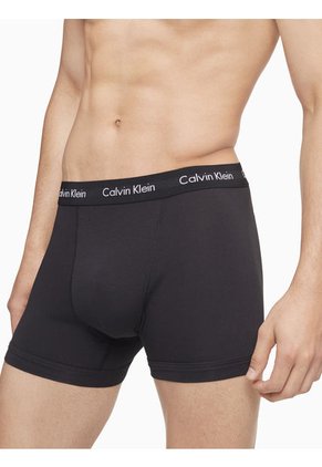 3 Pack De Boxer Brief Negro En Algodón Calvin Klein
