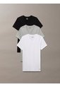 Pack Multicolor De 3 Camisetas Con Cuello V - Cotton Classics Calvin Klein de Calvin Klein