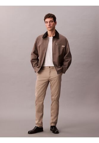 Pantalón Beige Chino Slim De Tejido Elástico Calvin Klein Calvin Klein