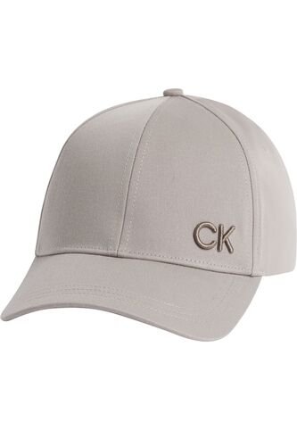Gorra Gris Con Monograma Bordado Calvin Klein Calvin Klein