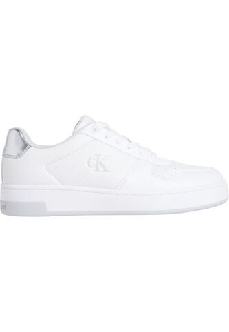 Tenis Blanco Basket De Cuero Calvin Klein Calvin Klein