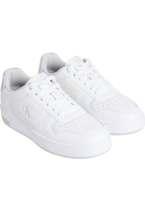 Tenis Blanco Basket De Cuero Calvin Klein