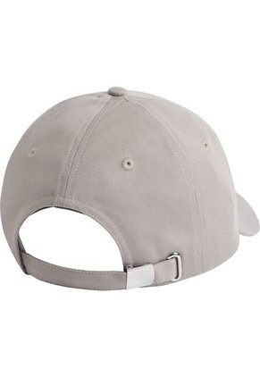 Gorra Gris Con Monograma Bordado Calvin Klein
