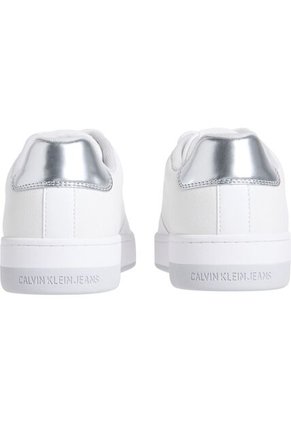 Tenis Blanco Basket De Cuero Calvin Klein