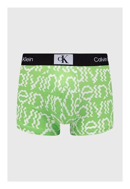 Bóxer Estampado Con Logo Multicolor Calvin Klein