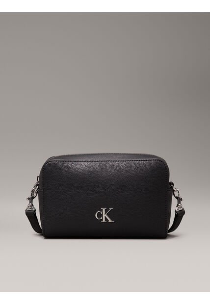 Bolso Negro Cruzado Camera Minimal Monogram Calvin Klein