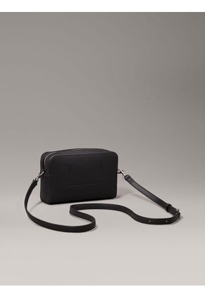 Bolso Negro Cruzado Camera Minimal Monogram Calvin Klein