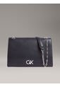 Bolso Negro De Hombro Convertible Con Broche Giratorio Calvin Klein de Calvin Klein