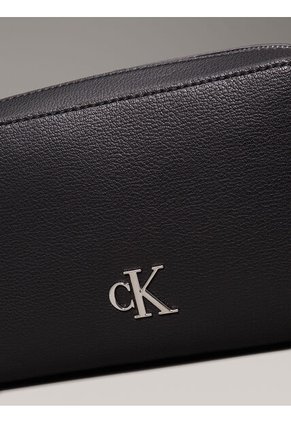 Bolso Negro Cruzado Camera Minimal Monogram Calvin Klein