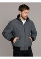 Chaqueta Gris Bomber De Lana Calvin Klein de Calvin Klein