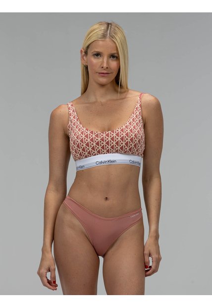 Bralette Multicolor Con Copas Acolchadas Calvin Klein