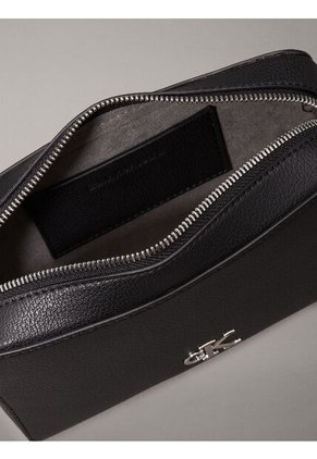Bolso Negro Cruzado Camera Minimal Monogram Calvin Klein