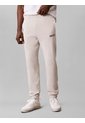 Jogger Beige De Felpa Francesa Con Logo Calvin Klein de Calvin Klein